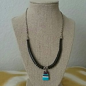 Native American Turquoise Pendant